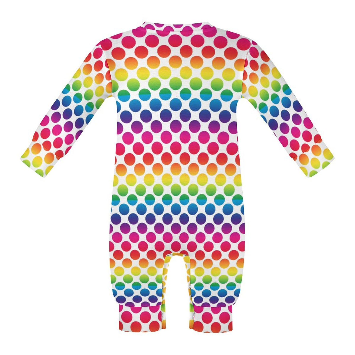 Rainbow Long Sleeve Baby Romper