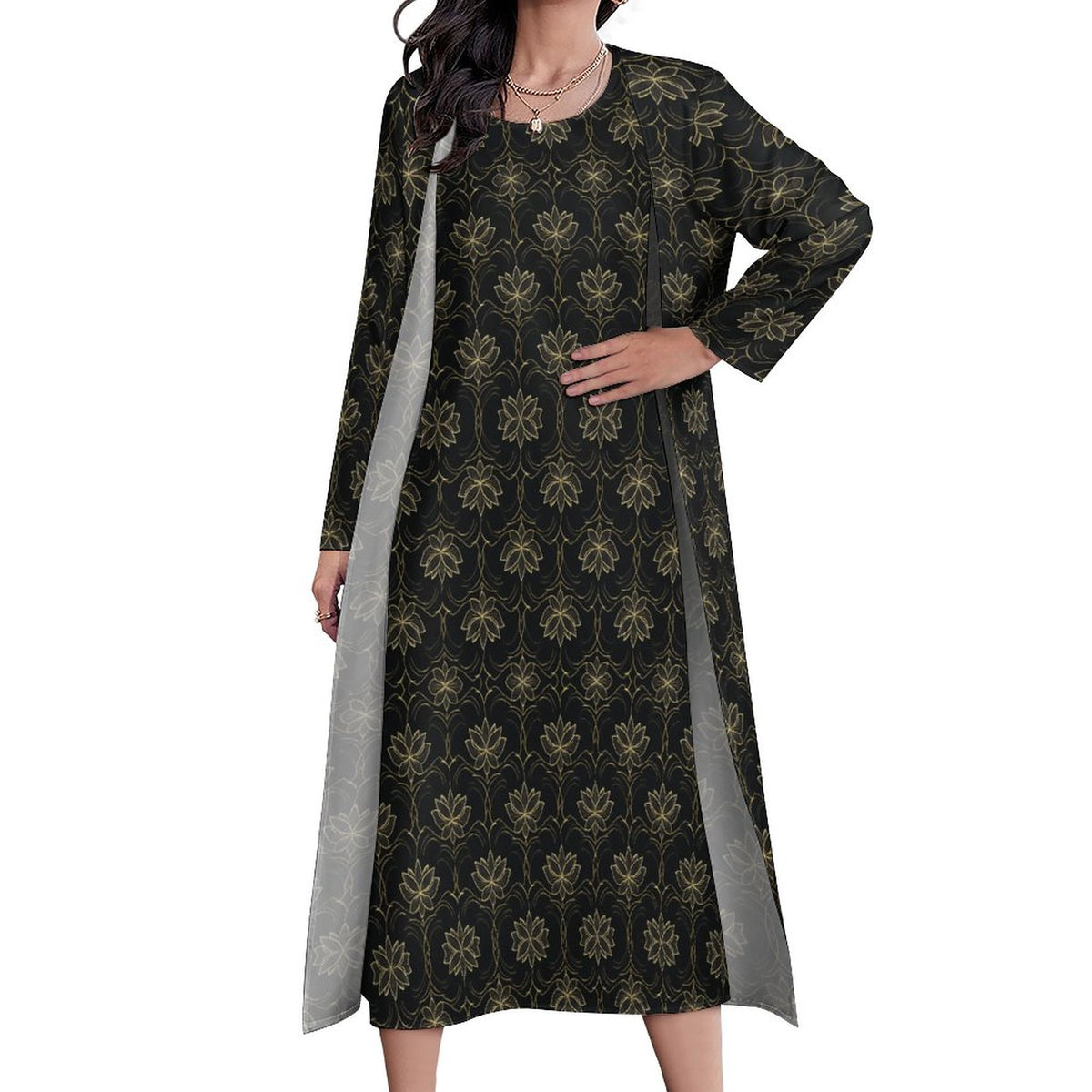 Long Dress Set