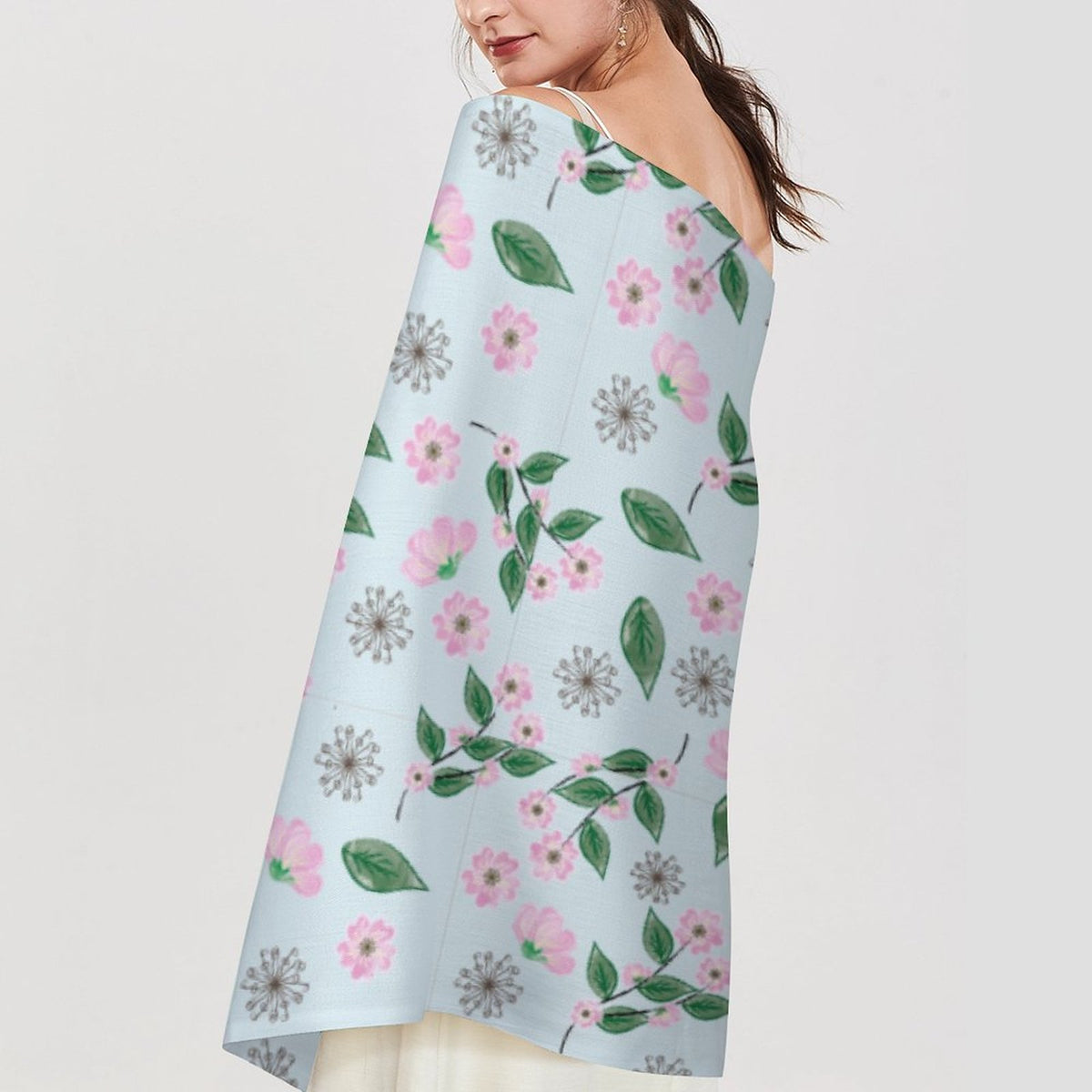 Cashmere-like Tassel Scarf