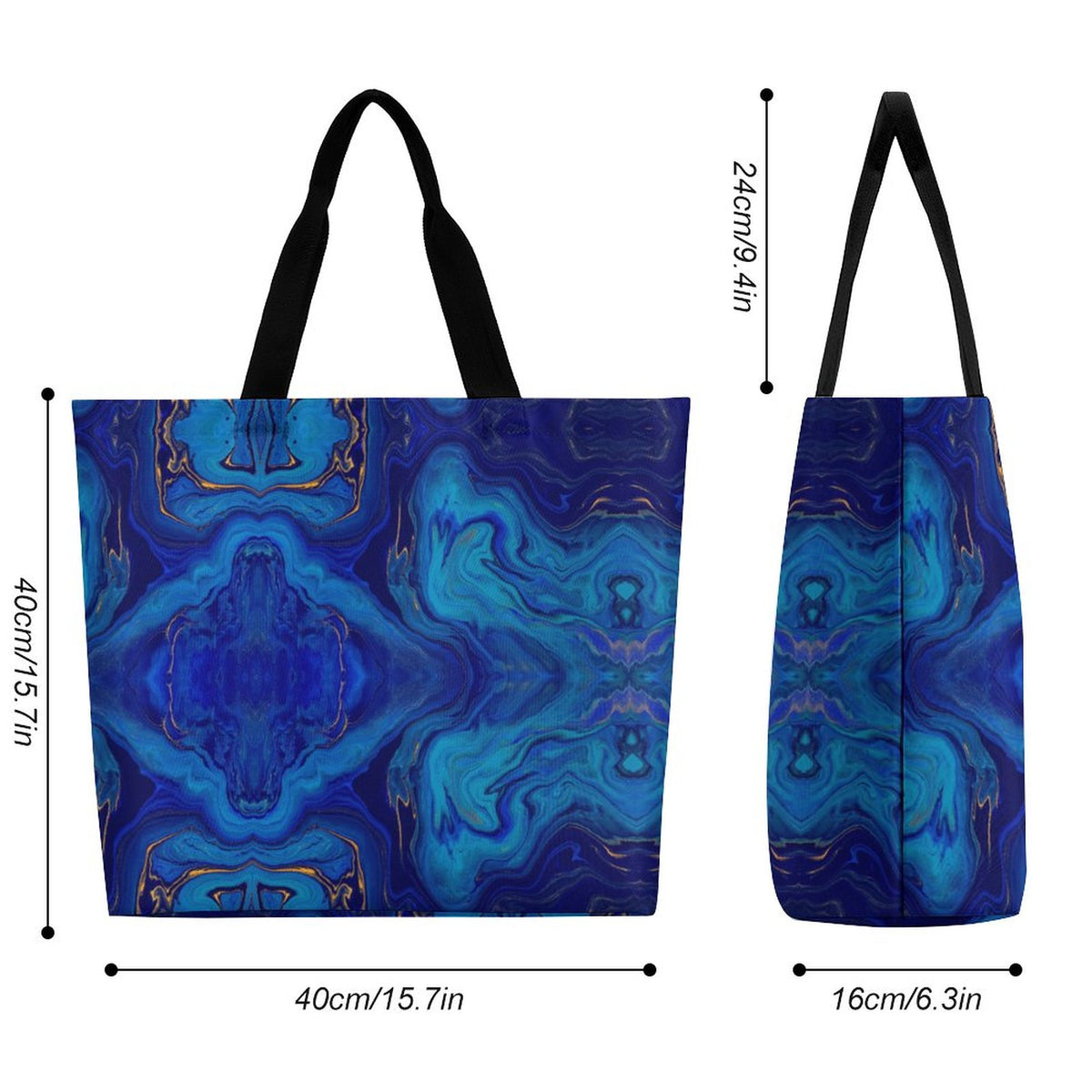 Large One Shoulder Shopping Bag