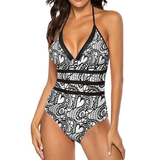 Women's Halter One-Piece Swimsuits