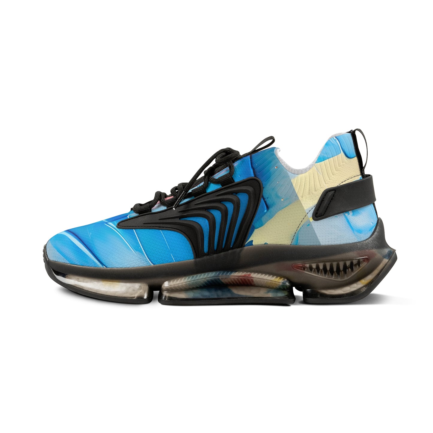 Men's Colorful Mesh Sneakers, Stylish Athletic Shoes, Trendy Casual Footwear, Breathable Running Sneakers, Summer Fashion Sneakers