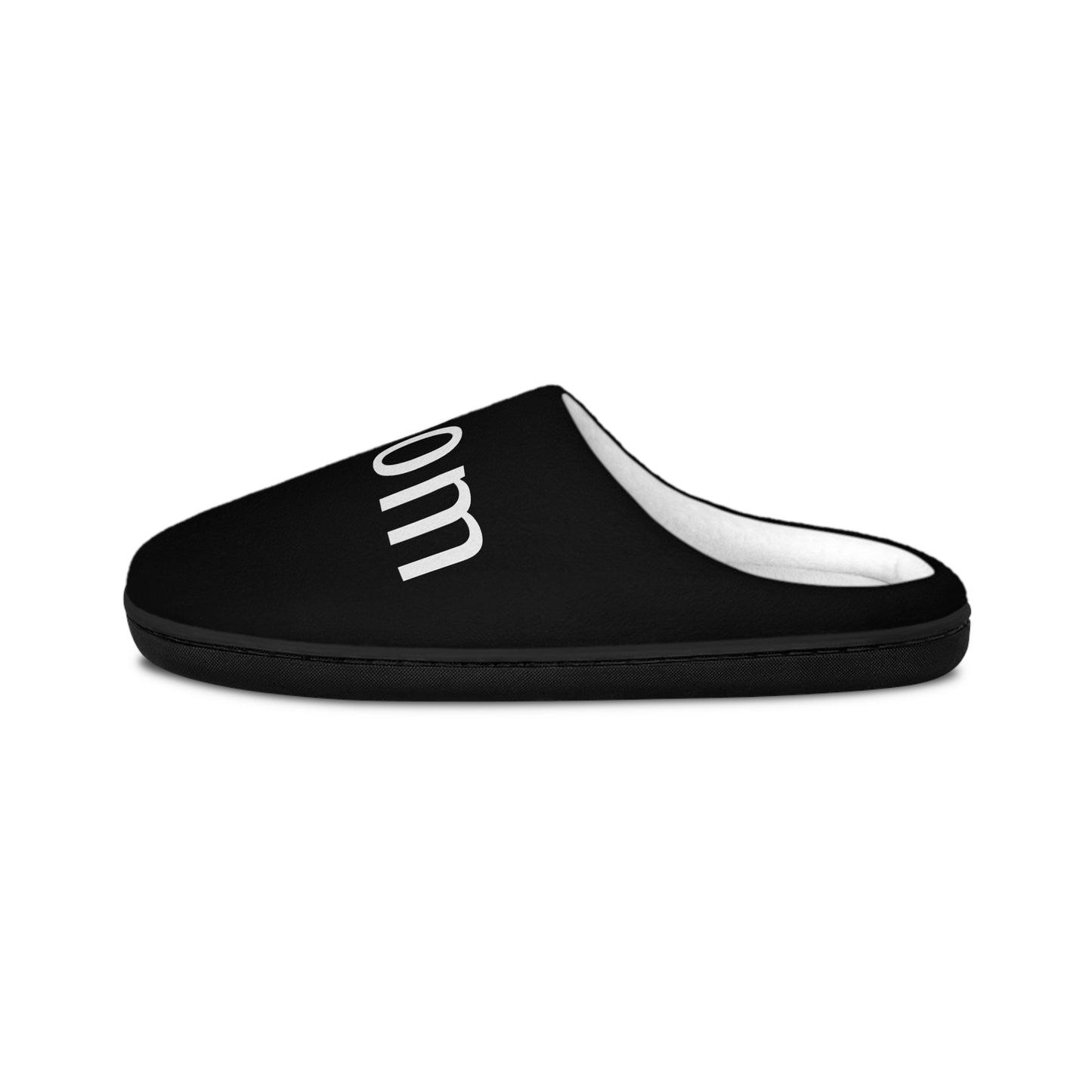 Cozy Men's Indoor Slippers with 'Groom' Design