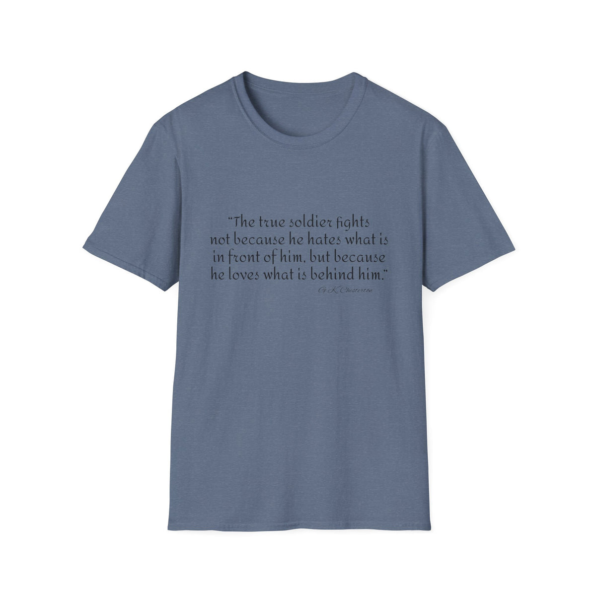 Inspirational Unisex T-Shirt, Gift for Soldiers