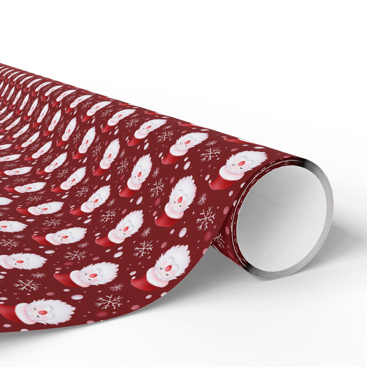 Festive Christmas Wrapping Paper, Holiday Gift Wrap for Presents, Red Snowman Design, Winter Celebrations, Eco-Friendly