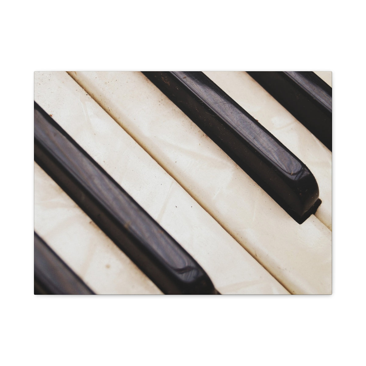 Piano Keys Canvas Wall Art, Music Decor for Home, Perfect Gift for Musicians or Music Lovers