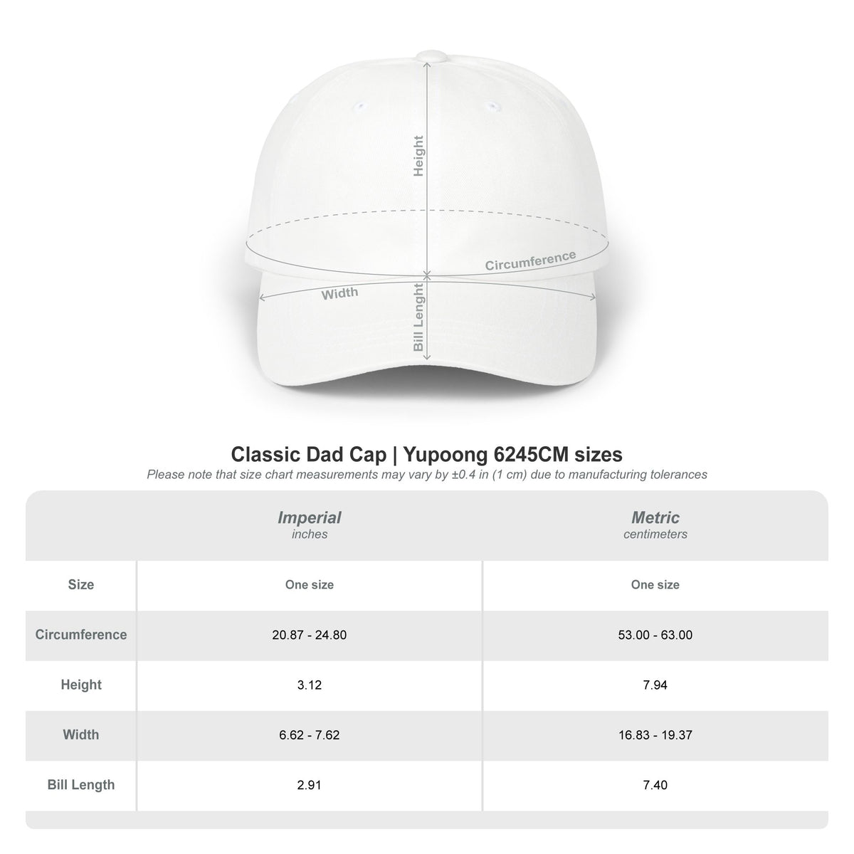 Classic Dad Cap - Skull