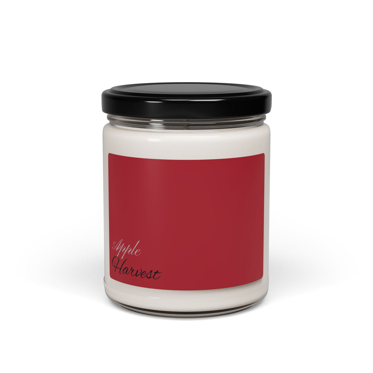 Apple Harvest Soy Candle — 9oz Scented Jar (Autumn Apple Spice)