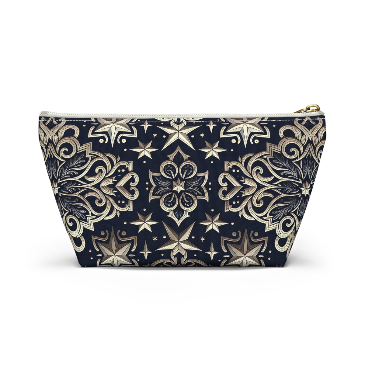 Elegant Starry Pattern Accessory Pouch | Makeup Bag, Travel Organizer, Gift for Her, Stylish Storage, Cosmetology Essentials