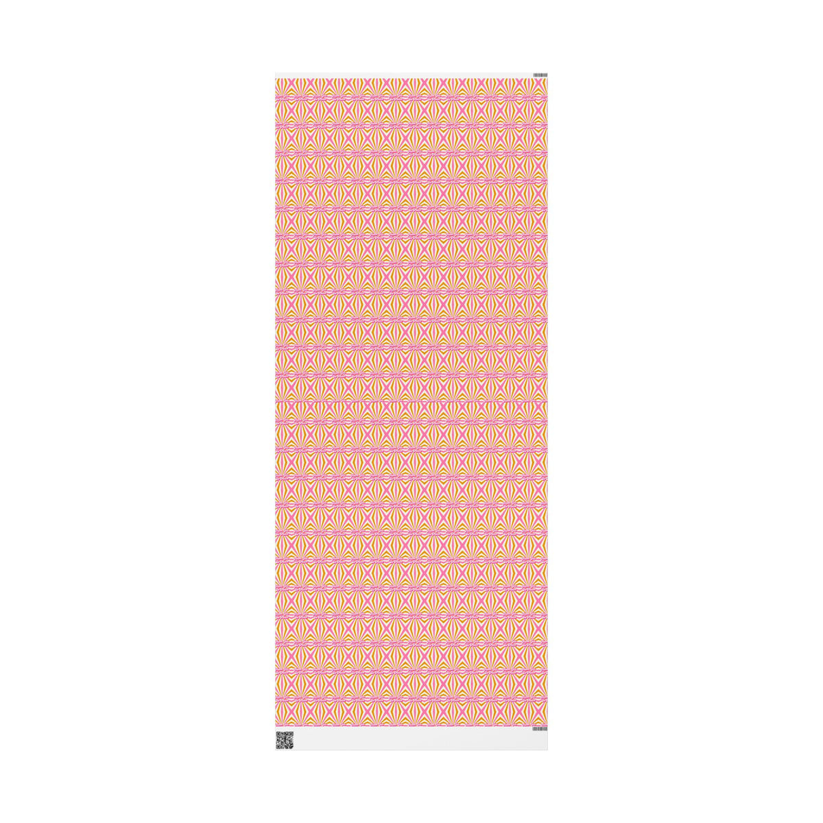 Retro Swirl "Thank You" Wrapping Paper