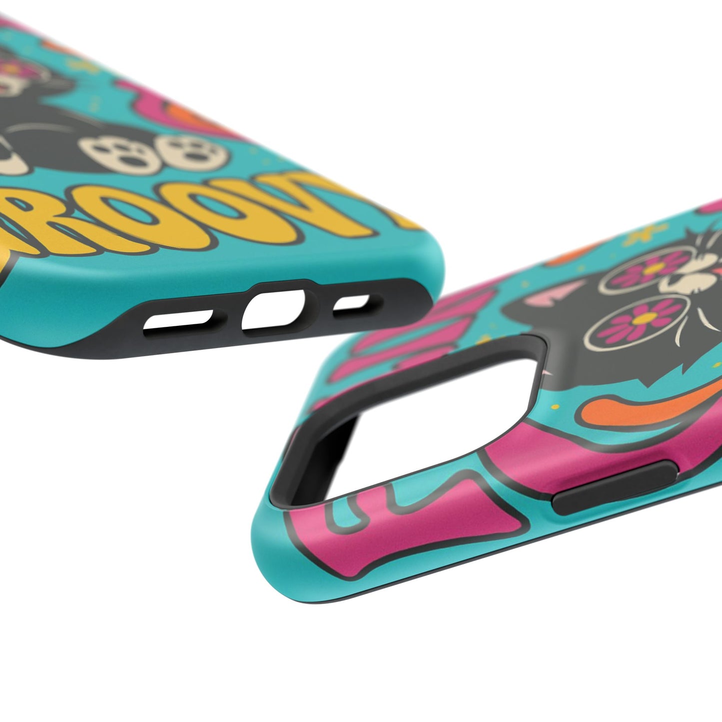 Groovy Cat Magnetic Impact-Resistant Phone Case