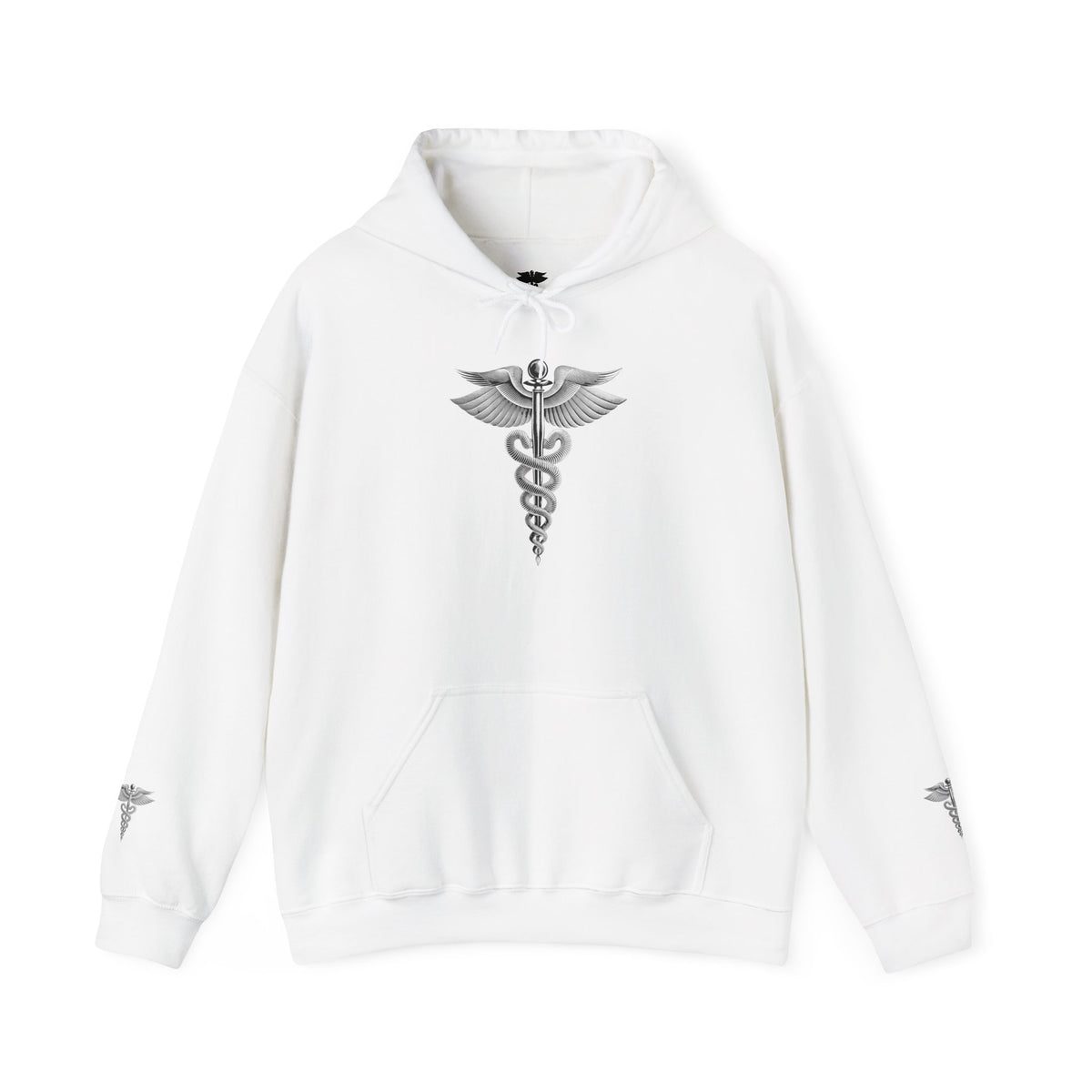 Caduceus Medical Hoodie - Unisex Pullover Sweatshirt