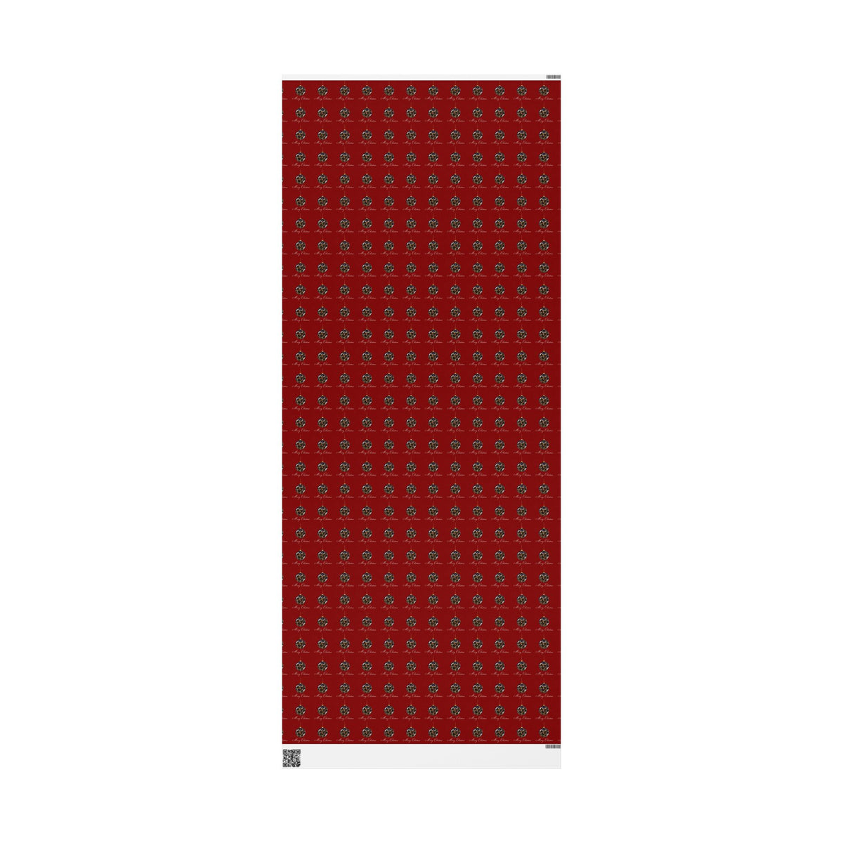 Holiday Balloon Wrapping Paper Roll — Red Festive Gift Wrap for Birthdays & Christmas