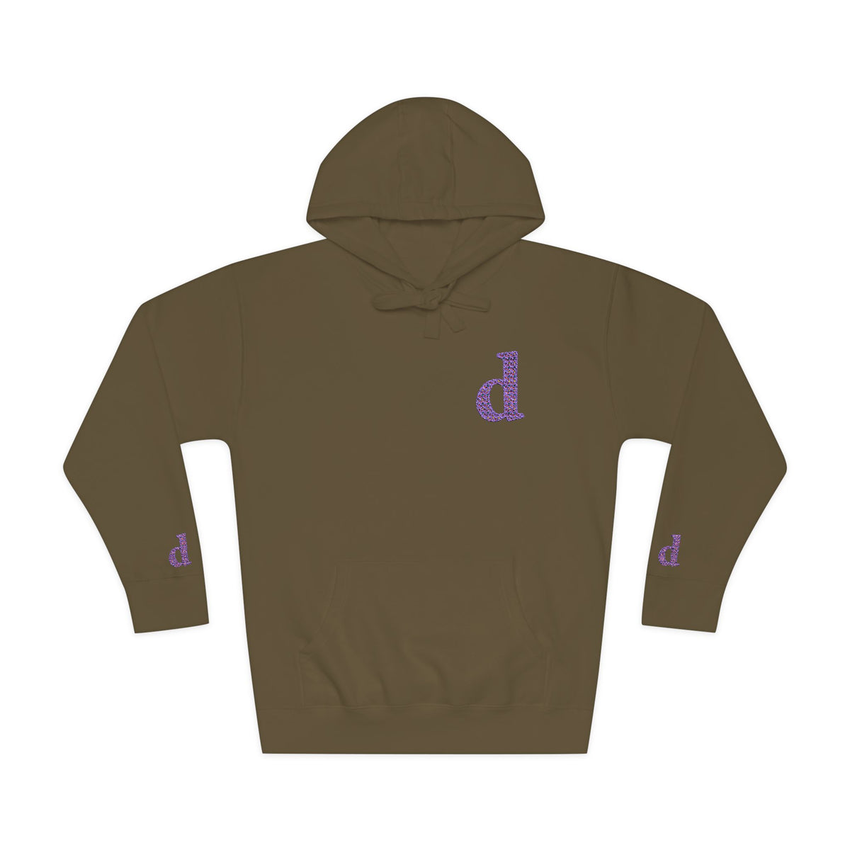 Floral Initial Unisex Fleece Hoodie | Cozy Casual Wear, Gifts for Her, Monogrammed Hooded Sweatshirt, Fall Fashion, Birthday Present