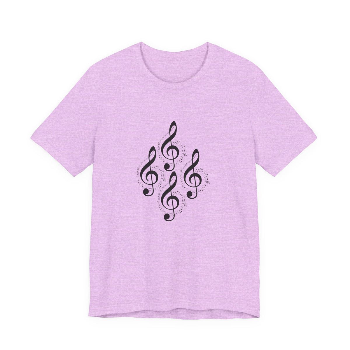 Musical Notes Tee - Perfect for Music Lovers, Casual Wear, Concerts, Festivals, Unique Gift Idea