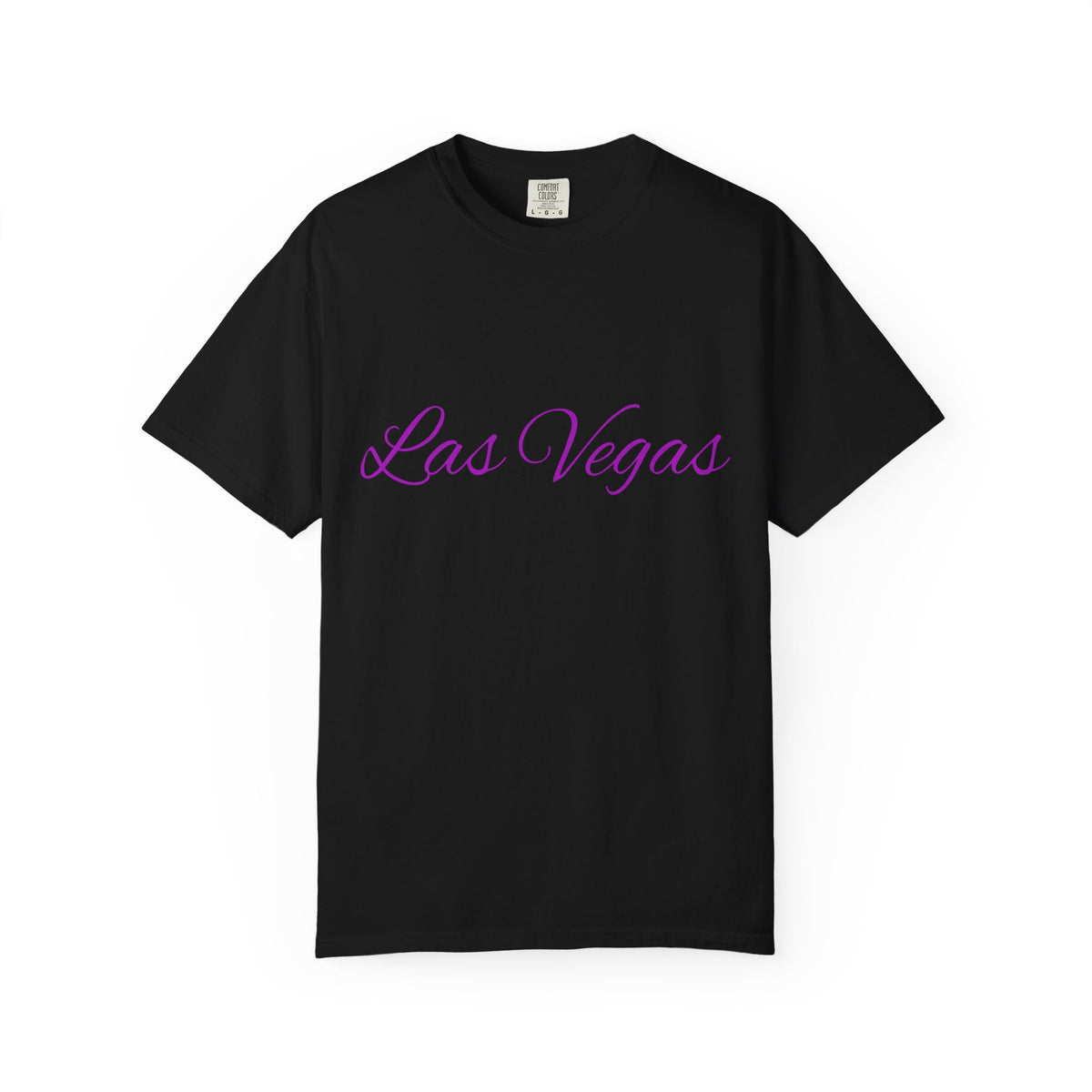 Las Vegas Floral Unisex Garment-Dyed T-Shirt | Vacation Tee, Travel Shirt, Summer Outfit, Gift for Travelers, Retro Las Vegas Design