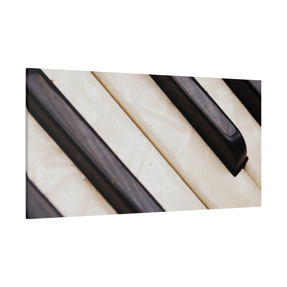 Piano Keys Canvas Wall Art, Music Decor for Home, Perfect Gift for Musicians or Music Lovers