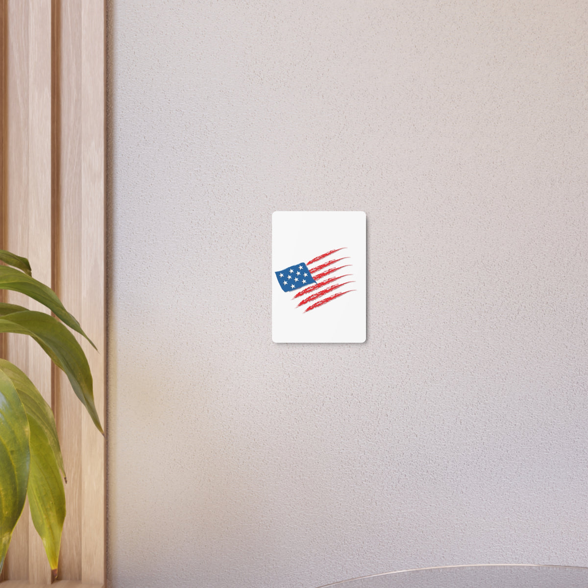 Patriotic Metal Art Sign, Rustic Decor for Home, Wall Art for Independence Day, Memorial Day, Veteran's Day, Gifts for Patriots