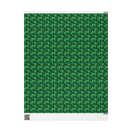 Eco-Friendly Wrapping Papers, Gift Wrap, Sustainable Packaging, Birthday, Holidays, Greenery Design, Floral Occasions