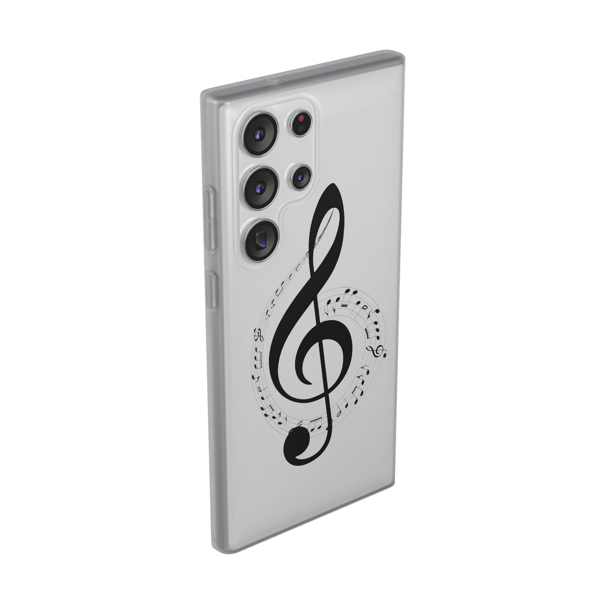 Phone Case — Musical Treble Clef Design