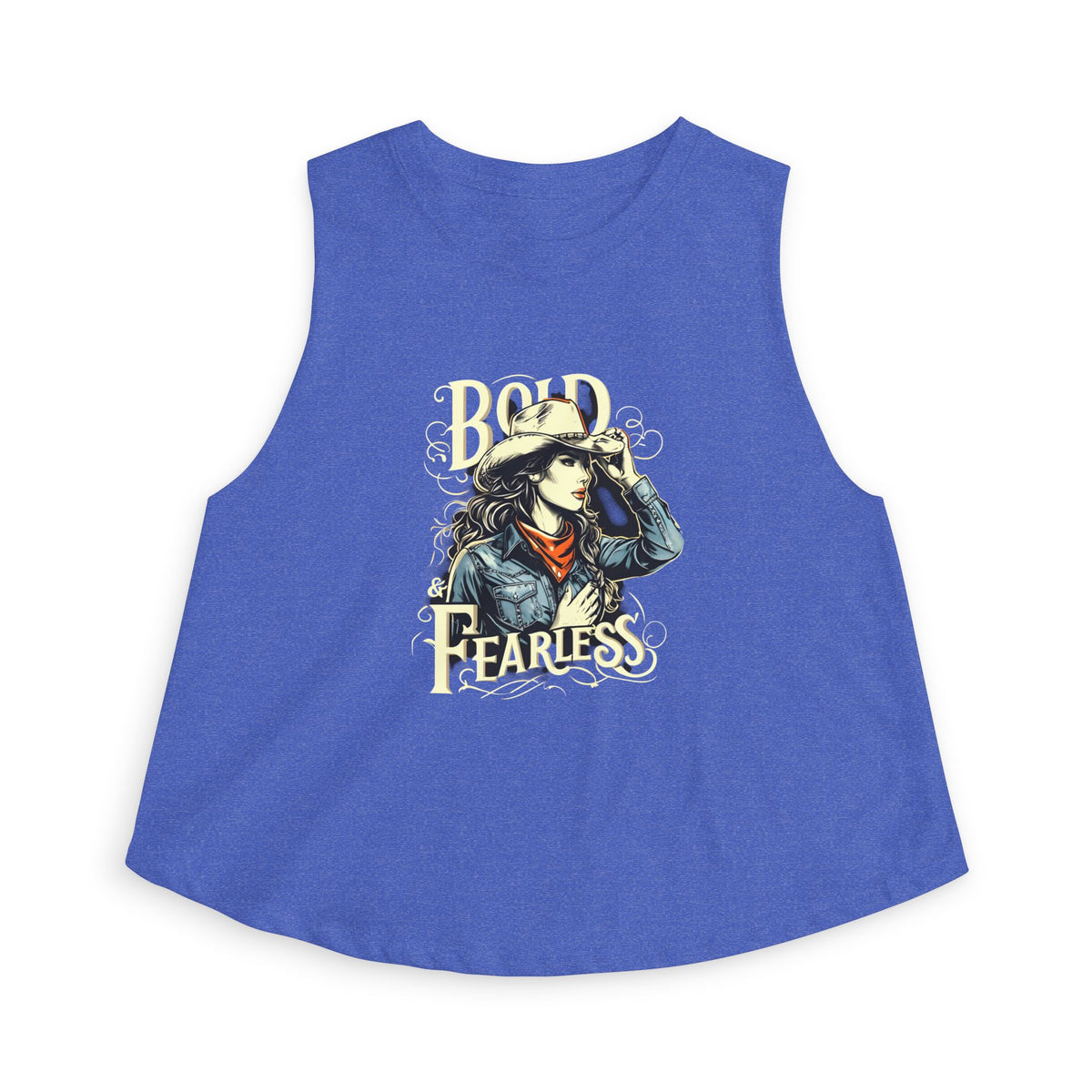 Bold & Fearless Cowgirl Crop Top
