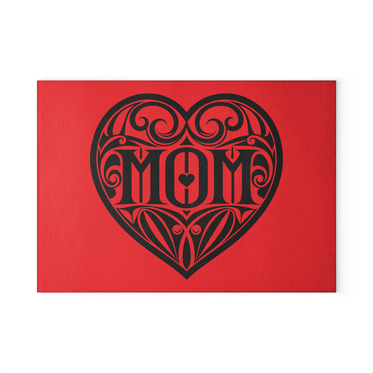 Heart-Shaped Glass Cutting Board