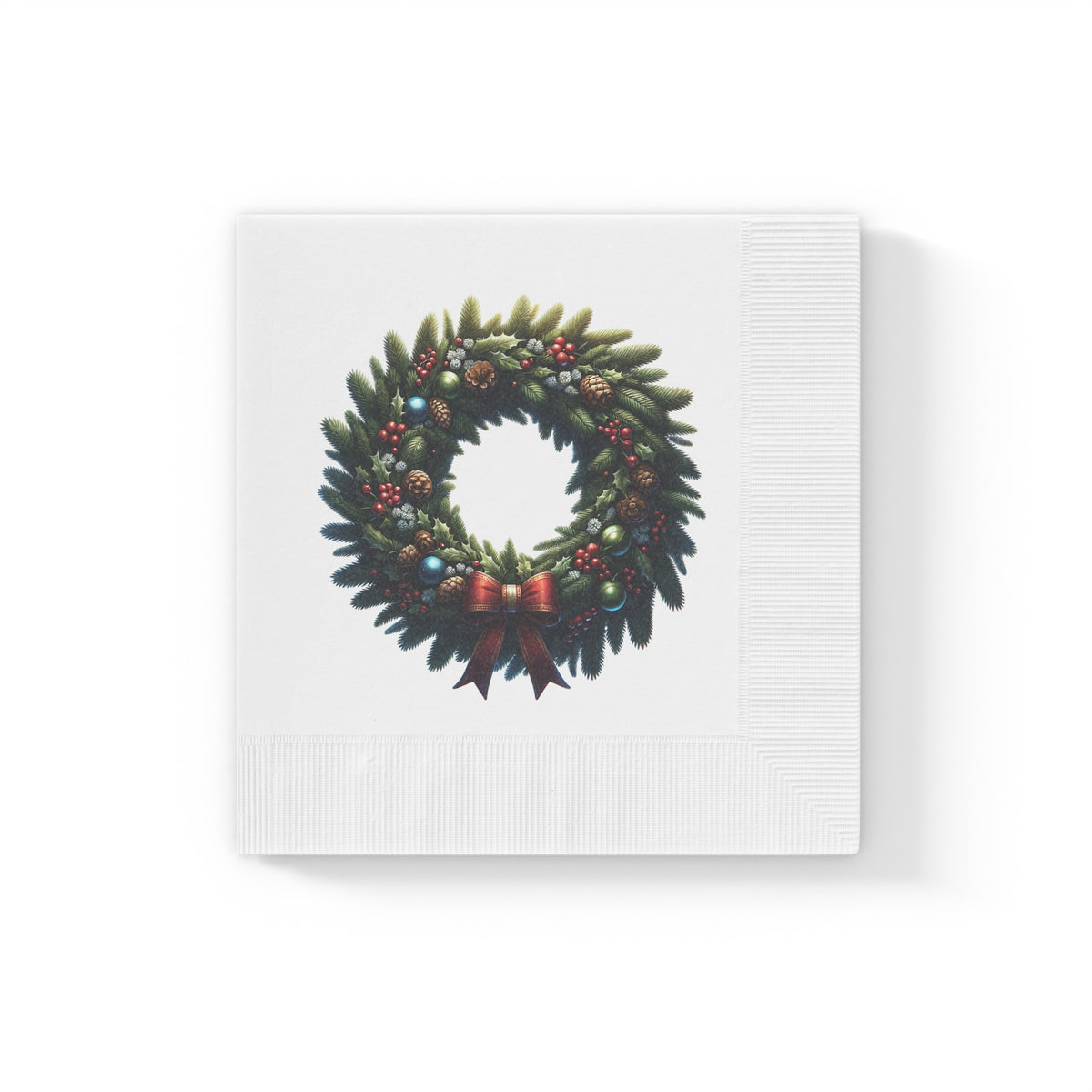 White Coined Napkins