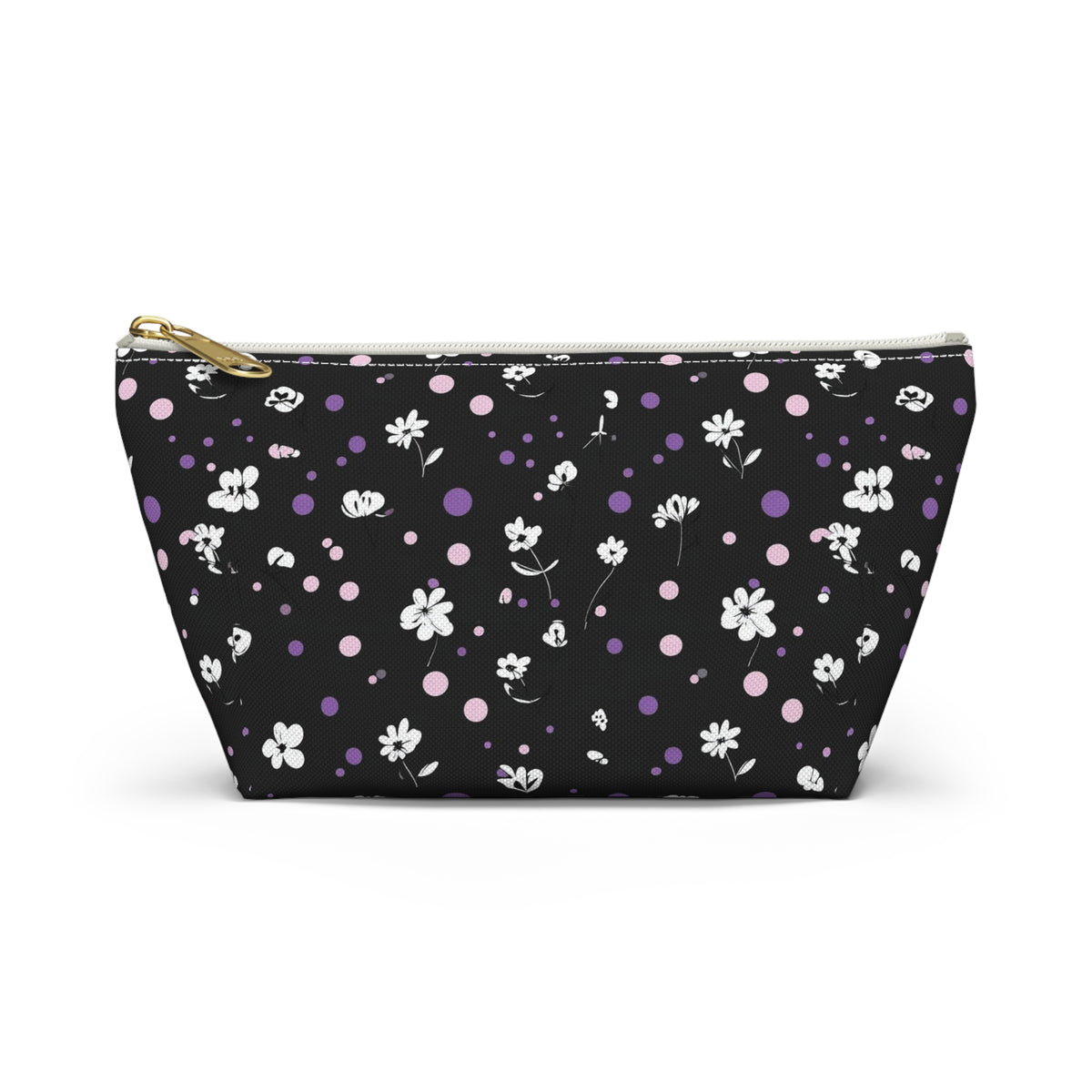 Chic Floral Accessory Pouch, Makeup Bag, Travel Organizer, Gift for Her, Small Purse for Essentials, Cute Storage