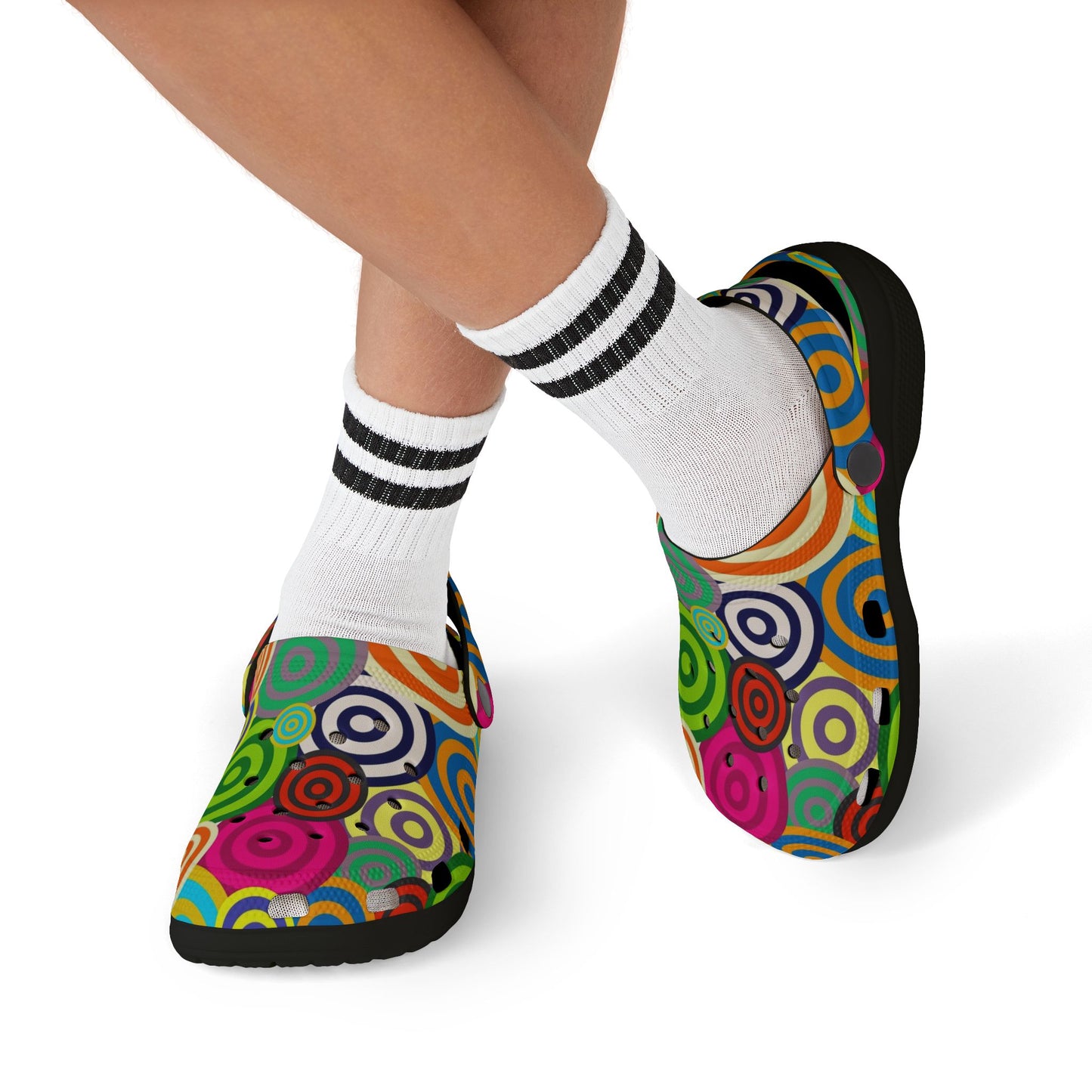 Colorful Kids' EVA Foam Clogs