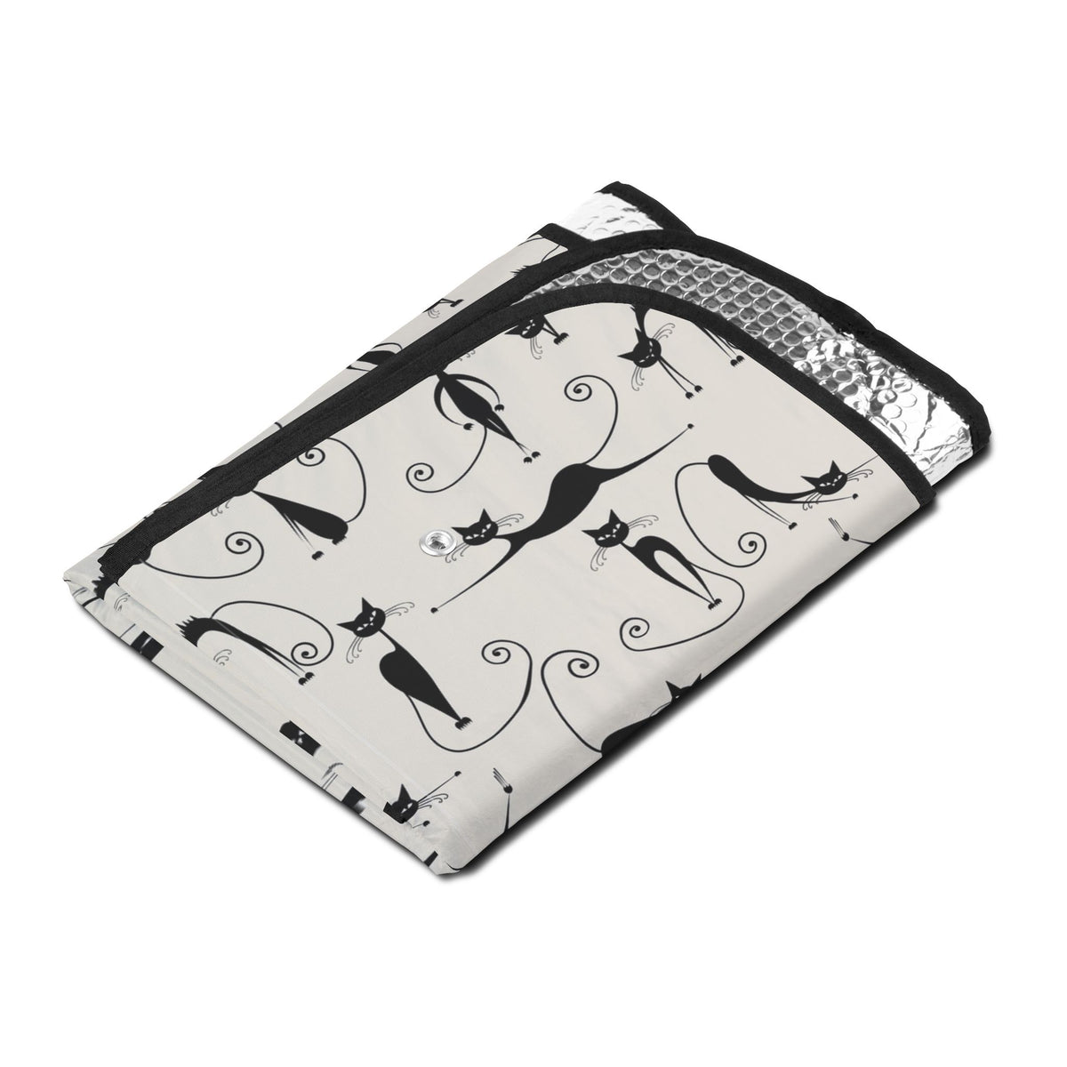 Cat Pattern Car Sun Shade — Front Windshield Protector