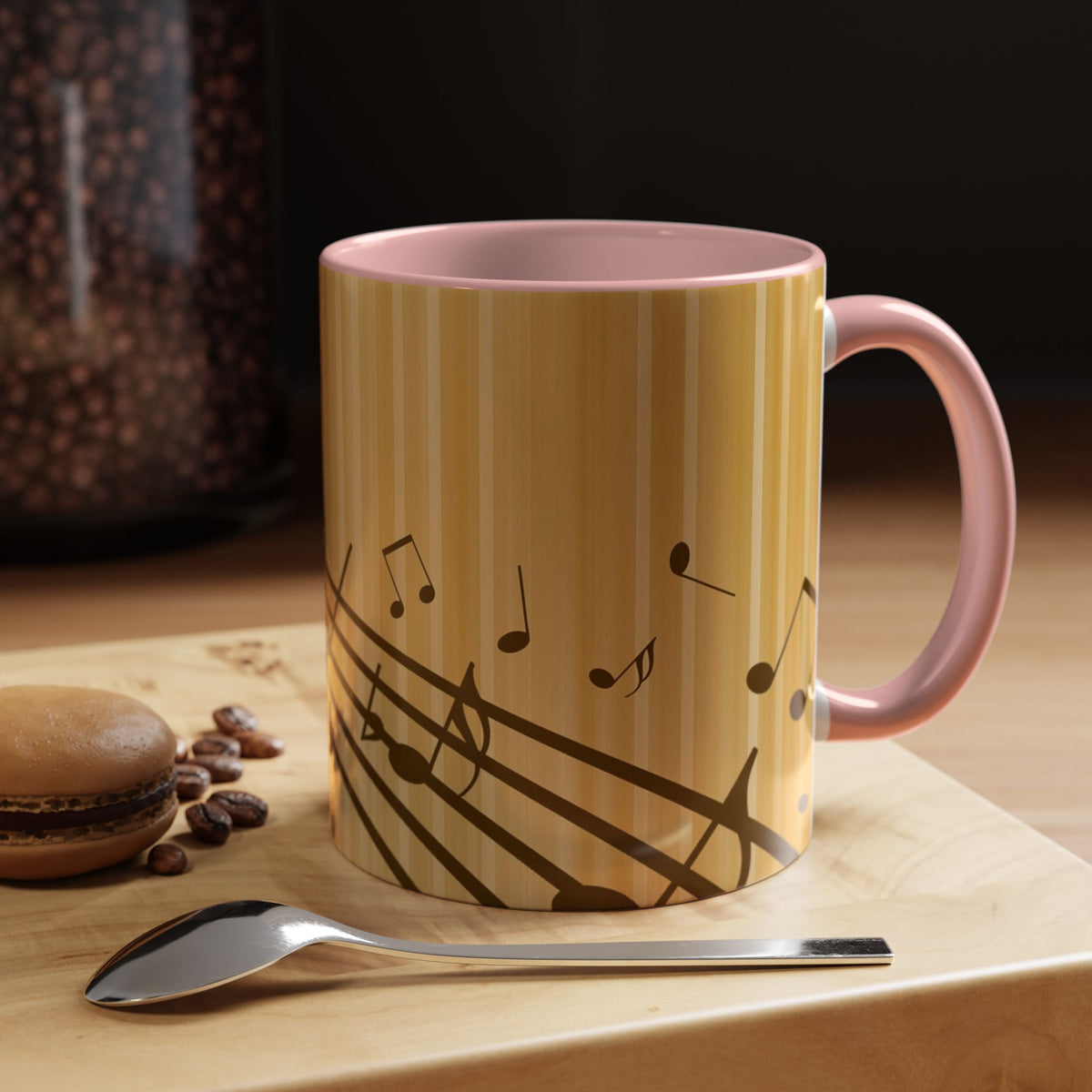 Musical Note Coffee Mug - Perfect Gift for Musicians, Coffee Lovers, Music Teachers, Birthdays, Housewarming