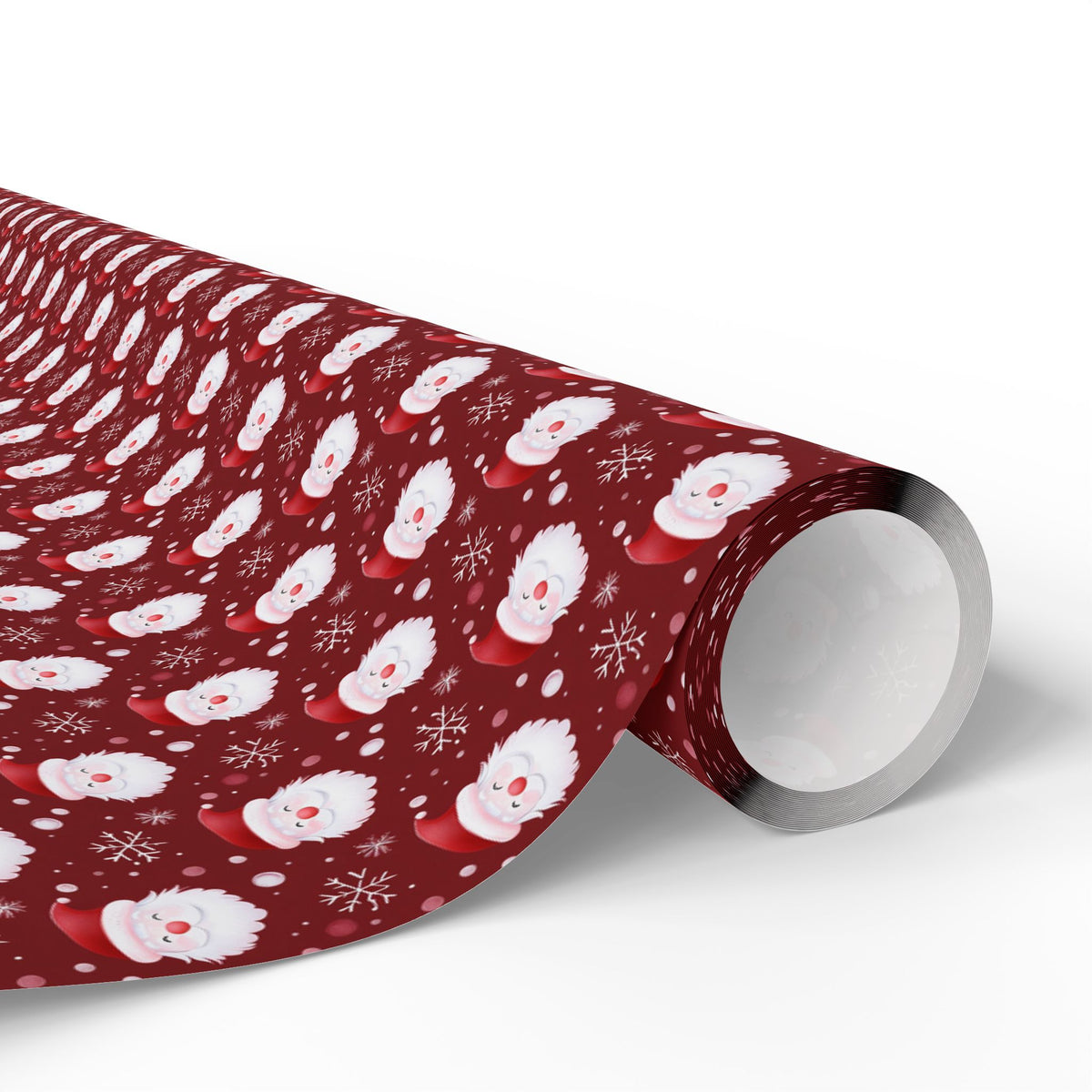 Festive Christmas Wrapping Paper, Holiday Gift Wrap for Presents, Red Snowman Design, Winter Celebrations, Eco-Friendly