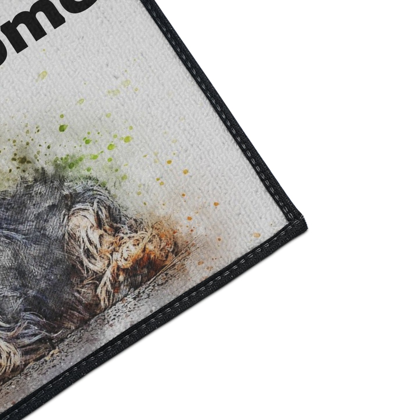 Yorkshire Terrier Welcome Floor Mat — Heavy Duty Non-Slip Doormat