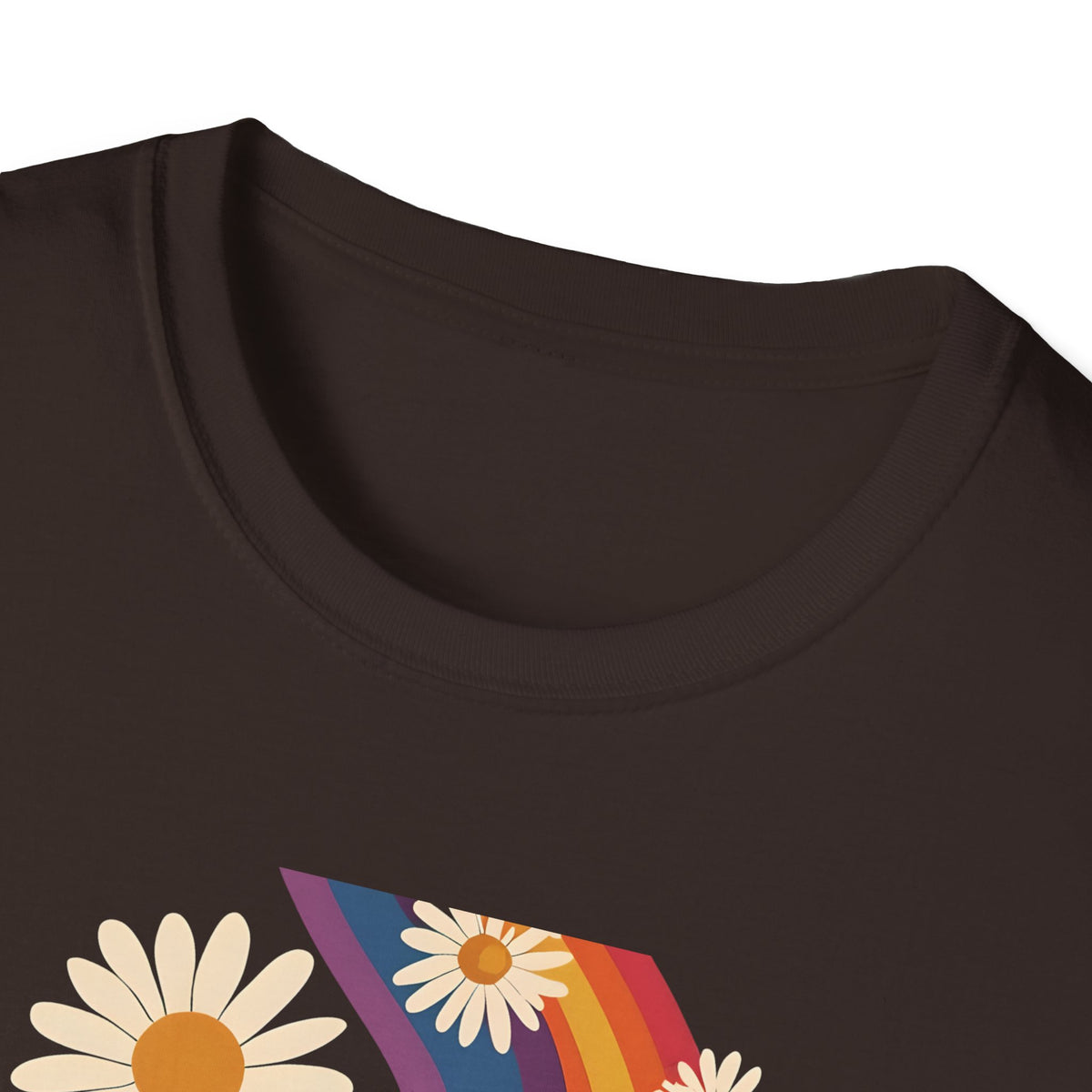 Good Vibes Unisex Softstyle T-Shirt, Retro Sunshine Tee, Positive Energy Shirt, Festival Apparel, Gift for Friends
