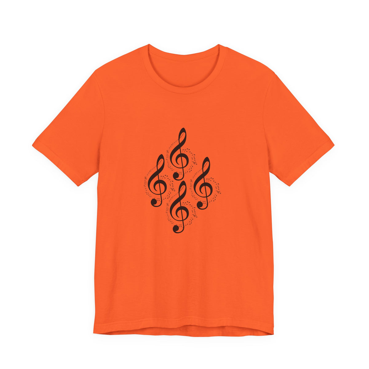 Musical Notes Tee - Perfect for Music Lovers, Casual Wear, Concerts, Festivals, Unique Gift Idea