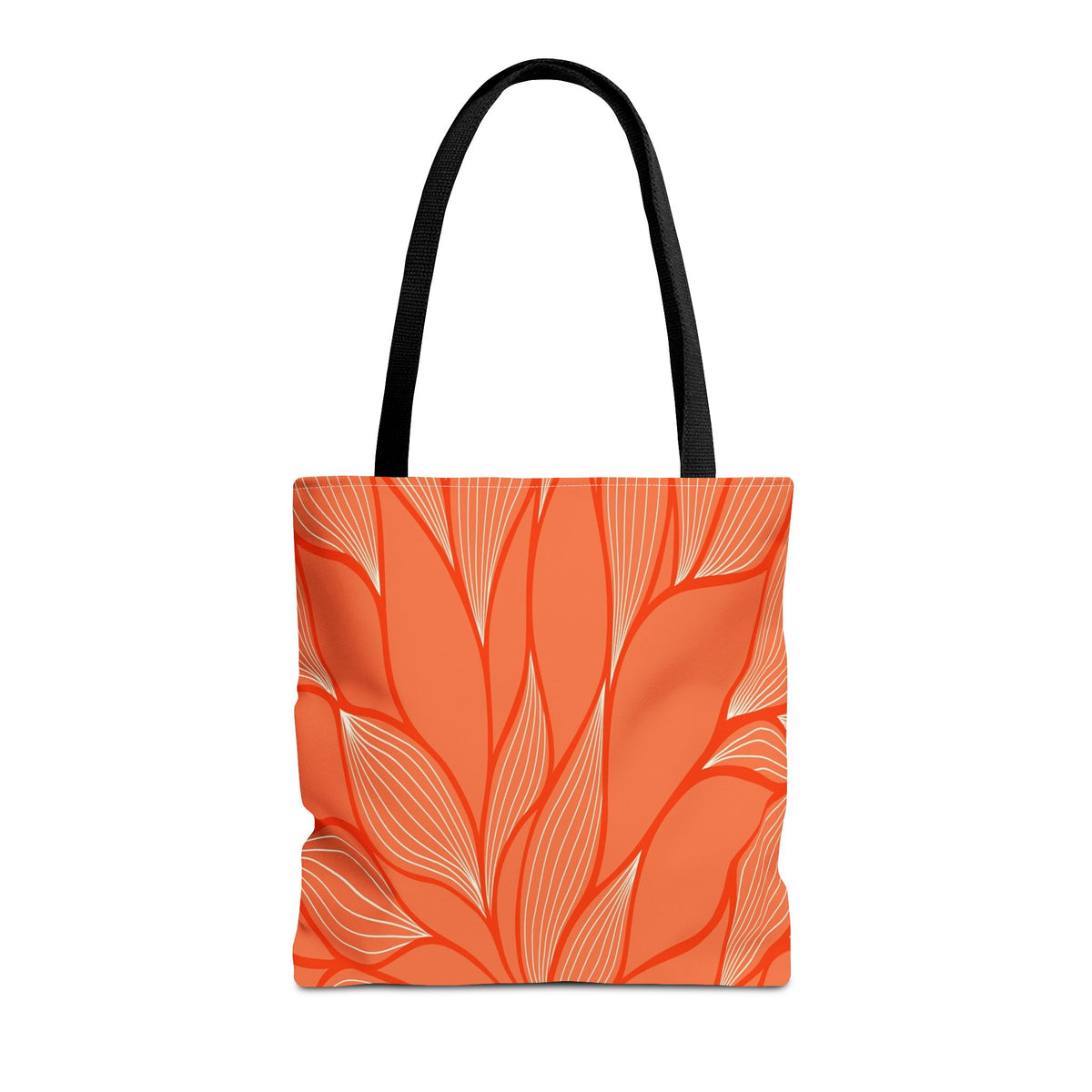 Vibrant Leafy Tote Bag, Stylish Grocery Bag, Eco-Friendly Shopping Tote, Floral Summer Tote, Gift for Plant Lovers