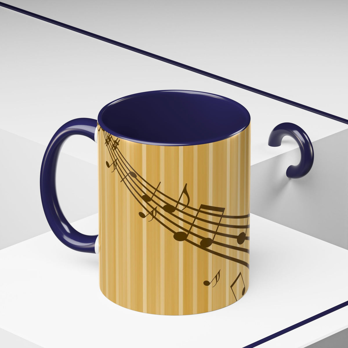 Musical Note Coffee Mug - Perfect Gift for Musicians, Coffee Lovers, Music Teachers, Birthdays, Housewarming