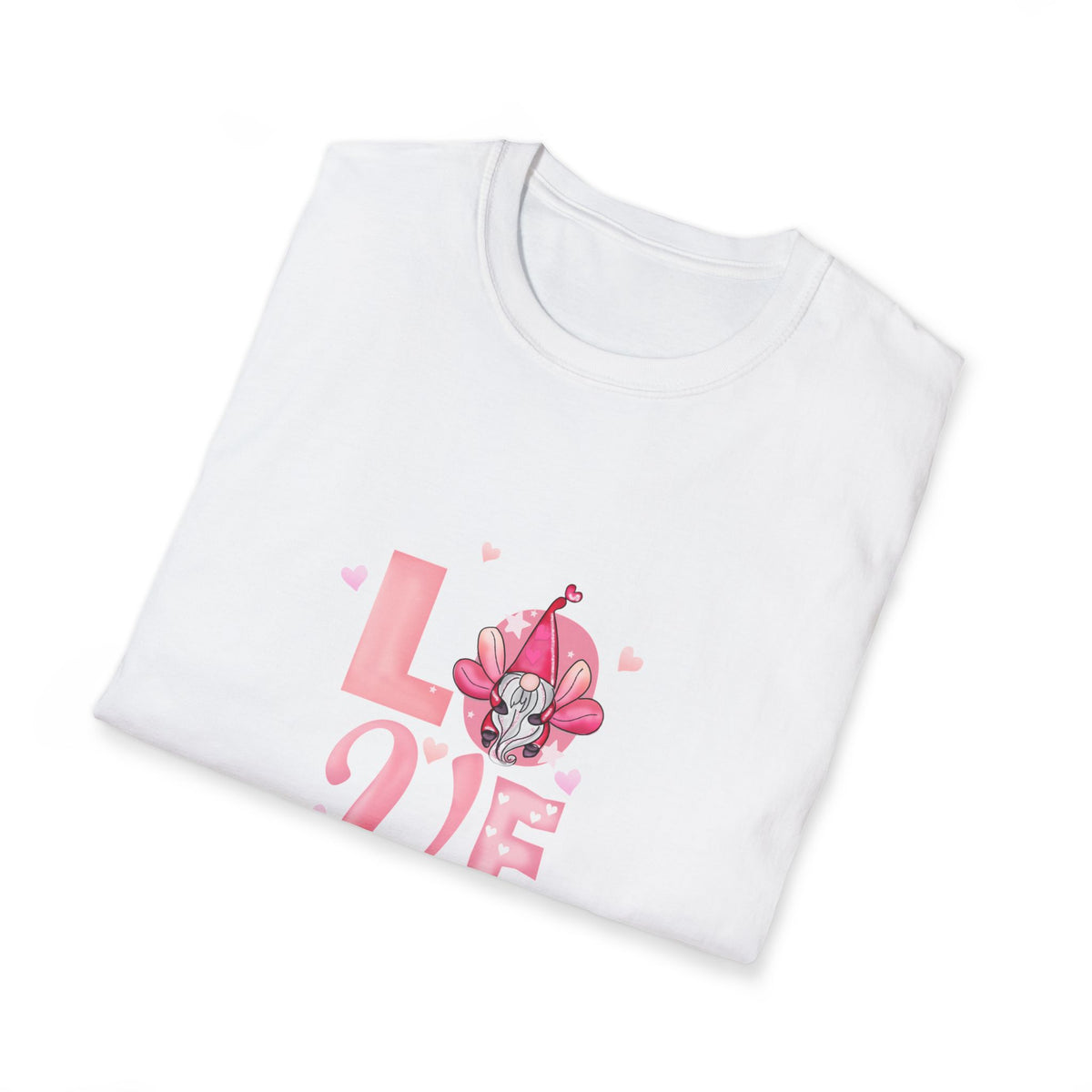 Love Cherry Blossom T-Shirt — Pink Floral "LOVE" Graphic Tee