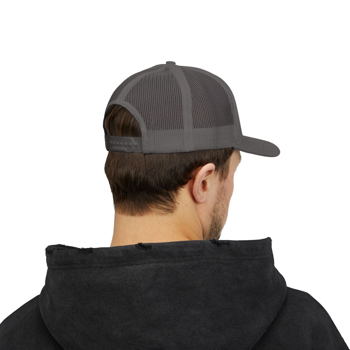 Embroidered 'Z' Snapback Trucker Cap — Vintage Monogram Initial Hat