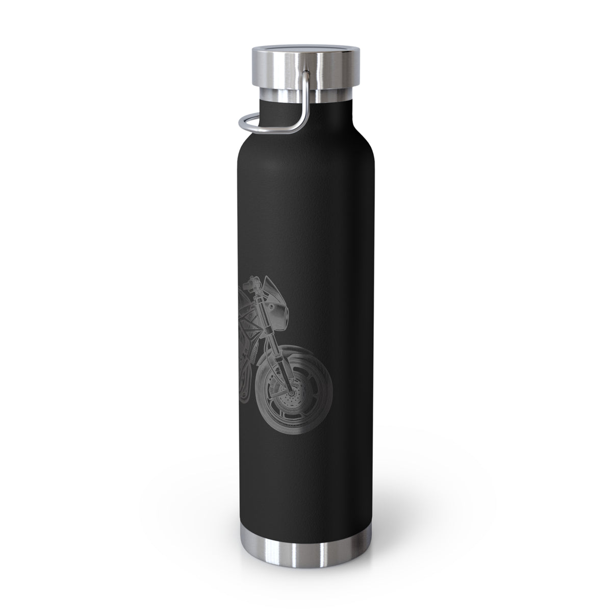 Motorcycle Insulated Water Bottle, Adventure Gift, Biker Mug, Fitness Bottle, Outdoor Hydration