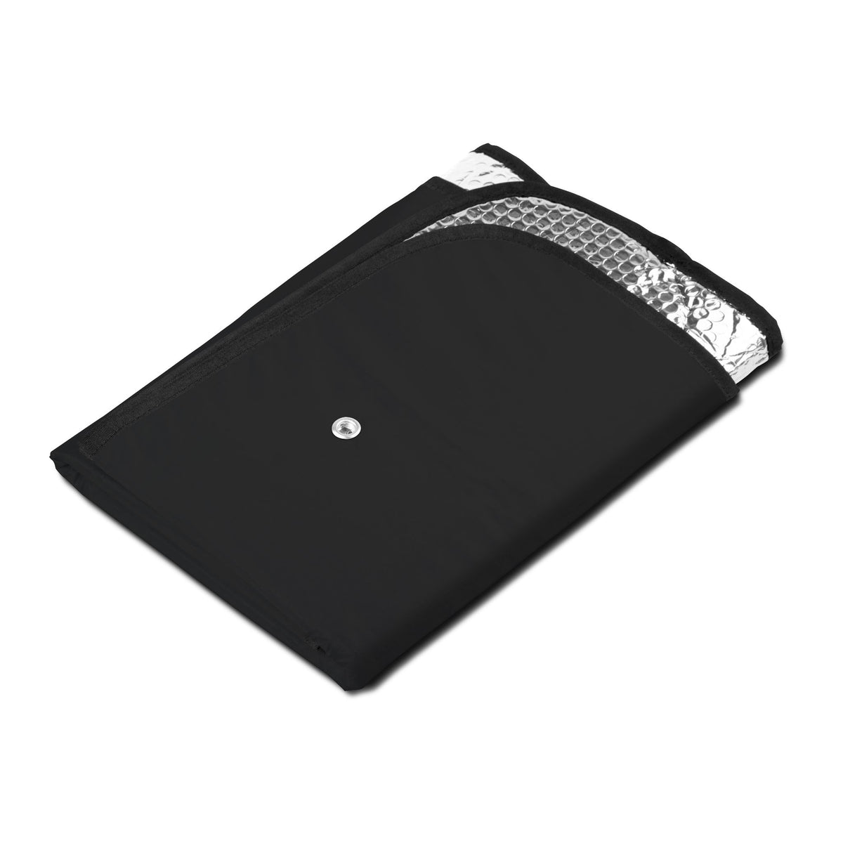 Skull Headphones Car Sun Shade — Gothic Rock Windshield Protector