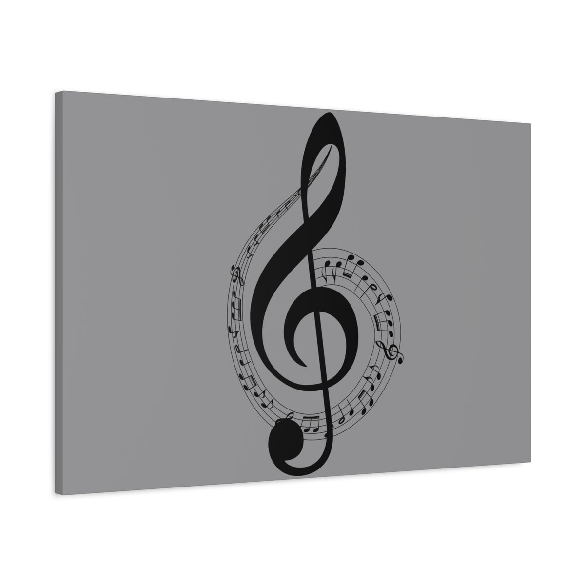 Musical Notes Canvas Print, Wall Art for Musicians, Music Lovers, Home Decor, Gift for Music Teacher, Birthday, Housewarming