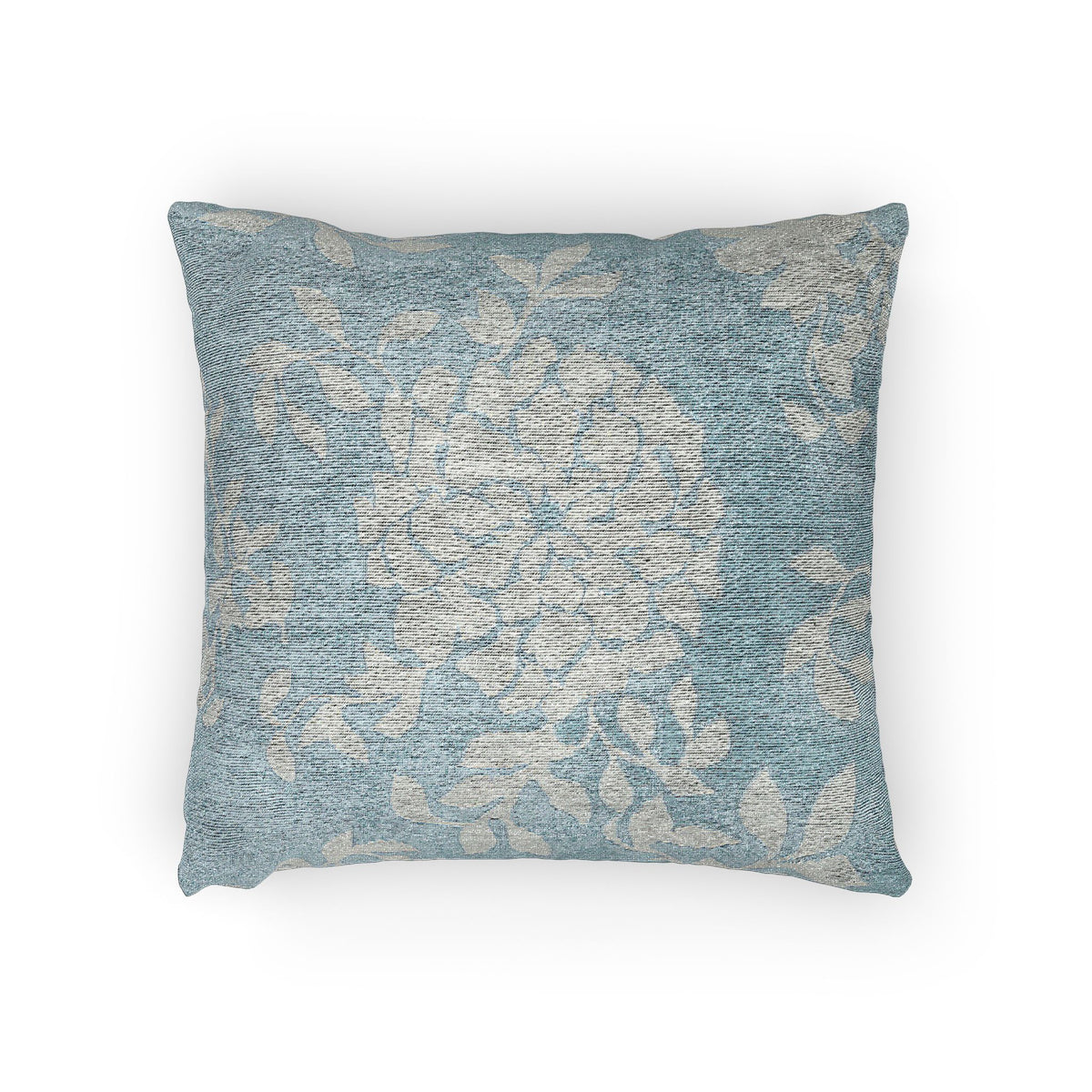 Elegant Woven Pillow - Floral Home Decor, Cozy Couch Cushion, Boho Accent Pillow, Living Room, Gift for Housewarming