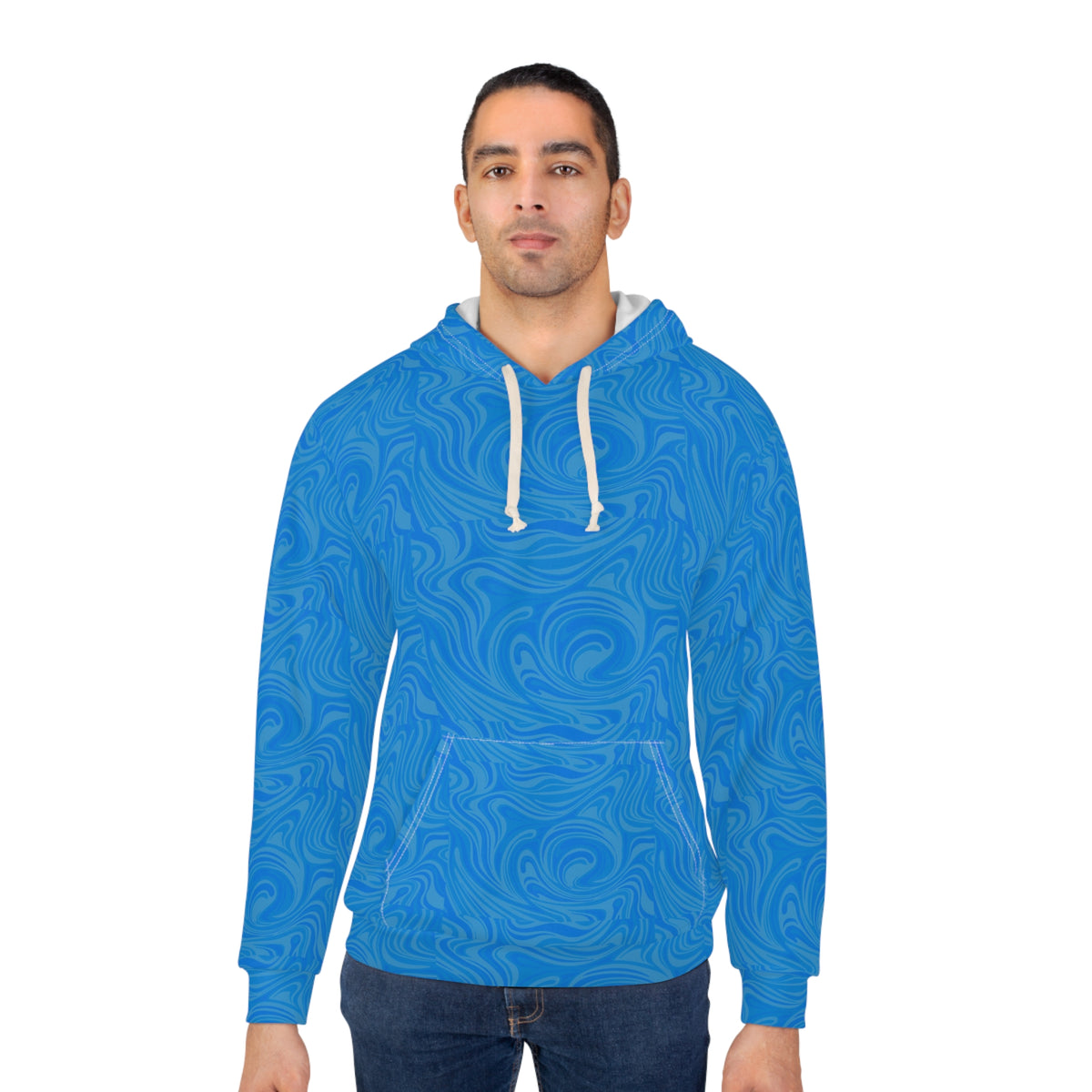 Vibrant Swirl Unisex Pullover Hoodie, Cozy Hoodie, Trendy Sweatshirt, Stylish Apparel, Perfect Gift for Him/Her, Casual Wear