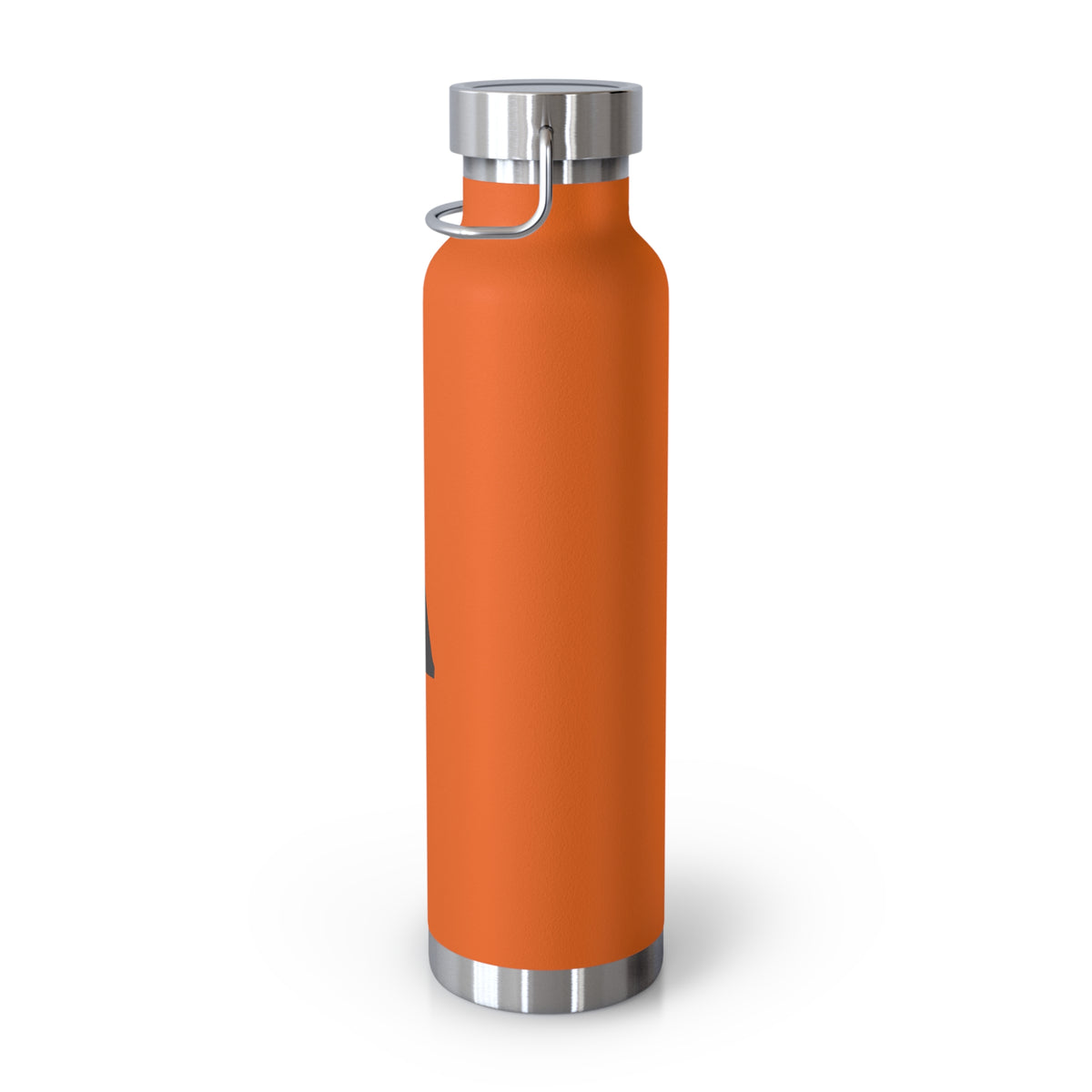 ব্যক্তিগতকৃত কপার ইনসুলেটেড জলের বোতল, 22oz - অক্ষর A