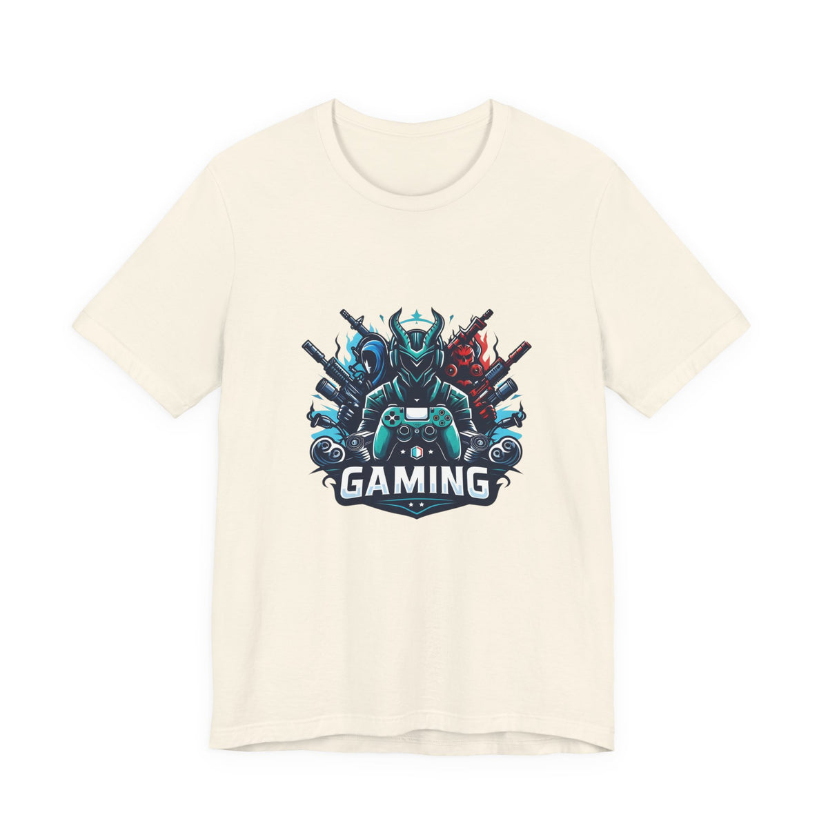 Gaming Controller Emblem Tee — Esports Gamer Graphic T-Shirt