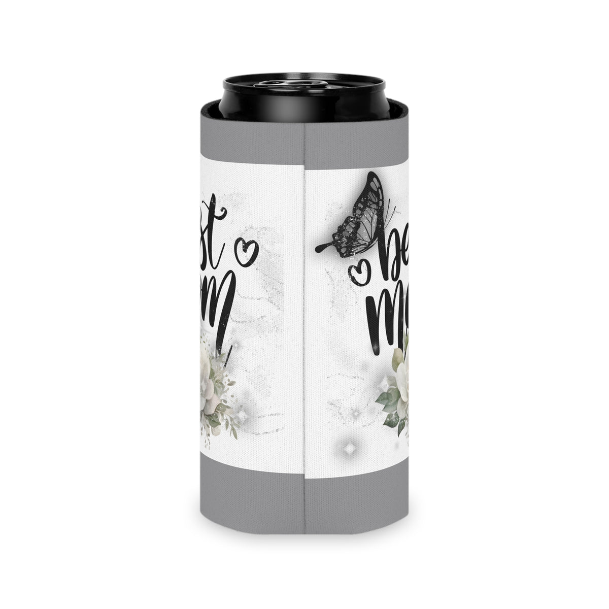 Best Mom Can Cooler - Perfect Gift for Mother's Day, Birthday, BBQs, Outdoor Fun, Family Gatherings, Stylish Drink Holder