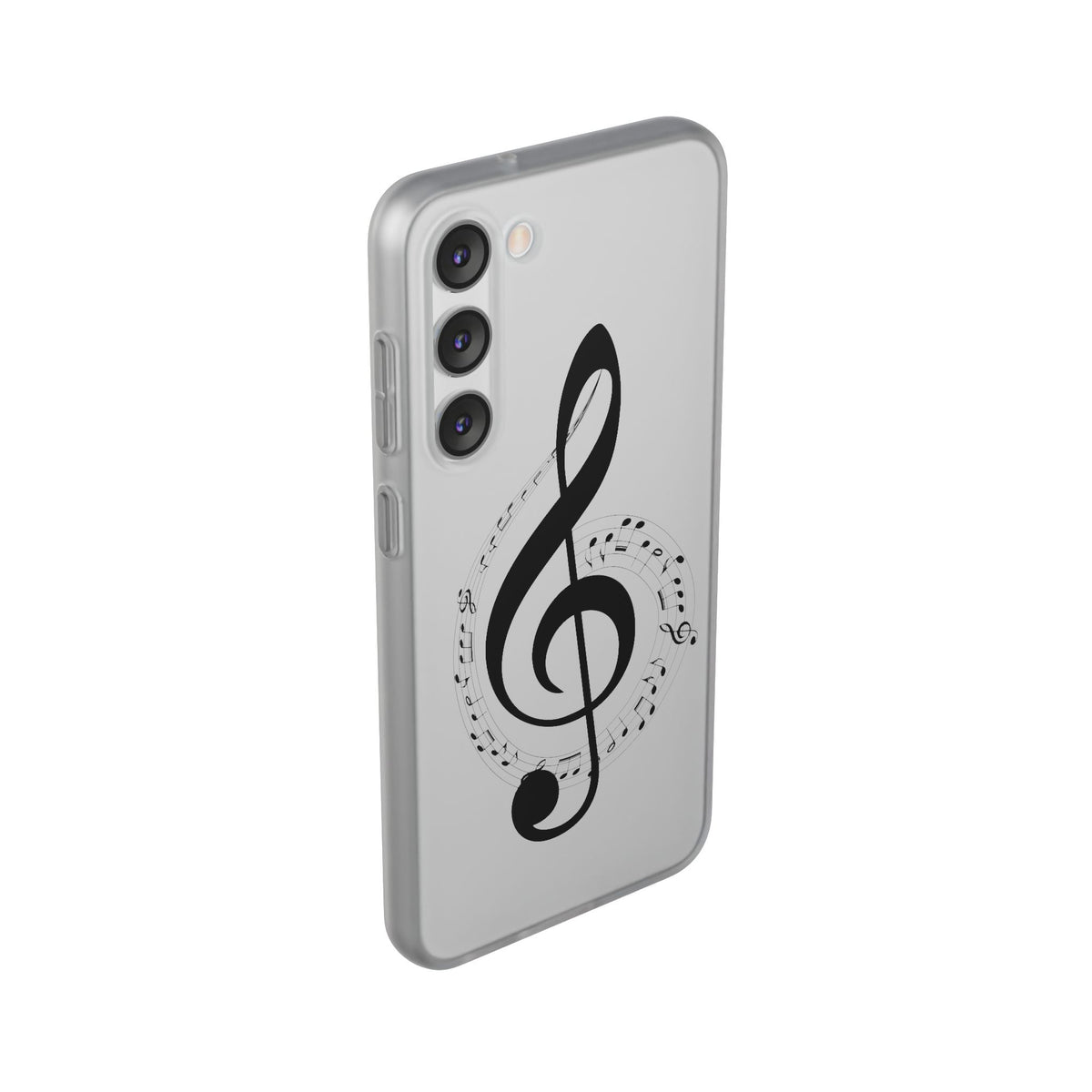 Phone Case — Musical Treble Clef Design