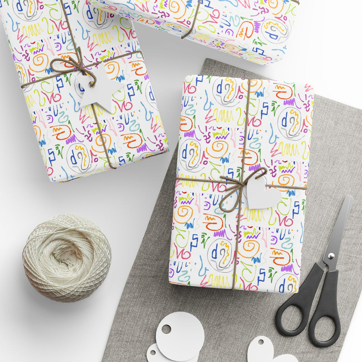 Colorful Artistic Wrapping Paper | Gift Wrap