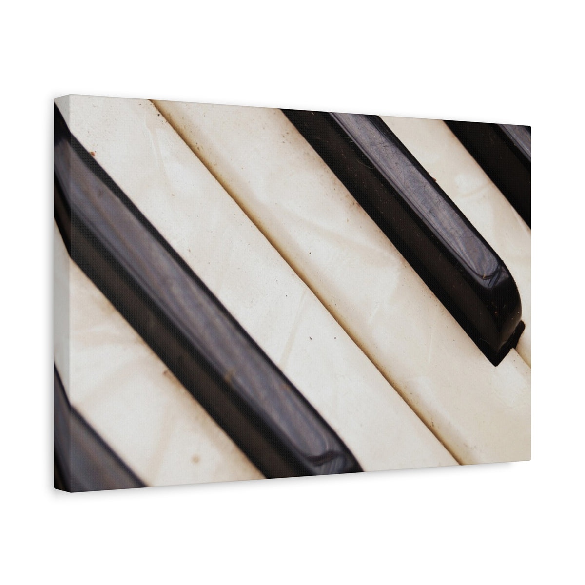 Piano Keys Canvas Wall Art, Music Decor for Home, Perfect Gift for Musicians or Music Lovers